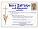 Irma Zaffalon, ved. Giacomini